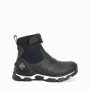 Muck Boots Apex Zip Korte Støvletter Dame Svart | 8907-CSNTA