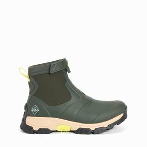 Muck Boots Apex Zip Korte Støvletter Herre Grønn | 4738-ULGIA