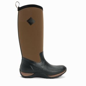 Muck Boots Arctic Adventure Lærstøvler Dame Brune | 9217-ZEKTX