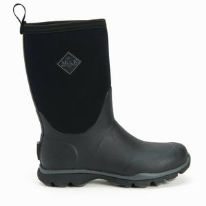 Muck Boots Arctic Excursion Korte Støvletter Herre Svart | 8132-UQLMS