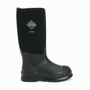 Muck Boots Chore Classic Lærstøvler Dame Svart | 8056-HCBXU