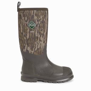 Muck Boots Chore Gamekeeper Lærstøvler Herre Lyse Brune | 0942-DOAFC