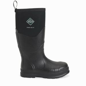 Muck Boots Chore Max Steel Toe S5 Høye Støvletter Dame Svart | 1850-YJWMS