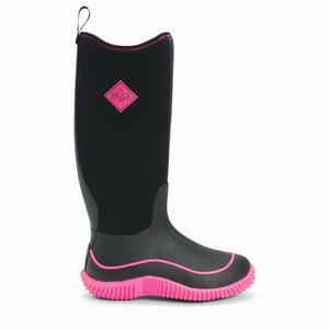 Muck Boots Hale Lærstøvler Dame Rosa | 4085-BWQJP