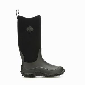 Muck Boots Hale Lærstøvler Dame Svart | 5127-USKNW