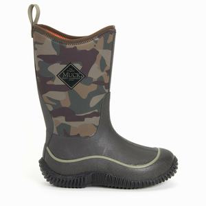 Muck Boots Hale Støvler Barn Mørke Grønn | 3742-DSTQB