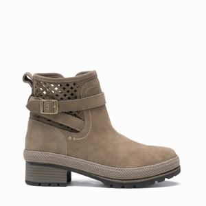 Muck Boots Liberty Perforated Lær Ankelstøvletter Dame Grå | 4812-HSEUC