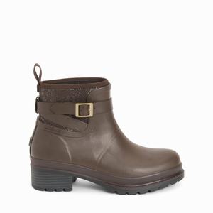 Muck Boots Liberty Rubber Ankelstøvletter Dame Brune | 4726-SOYCV