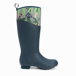 Muck Boots RHS Tremont Høye Støvletter Dame MarineBlå | 0928-CZHNW