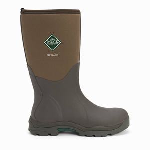 Muck Boots Wetland Høye Støvletter Dame Brune | 6892-UNZCM