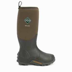 Muck Boots Wetland Lærstøvler Dame Brune | 1283-DJGWC